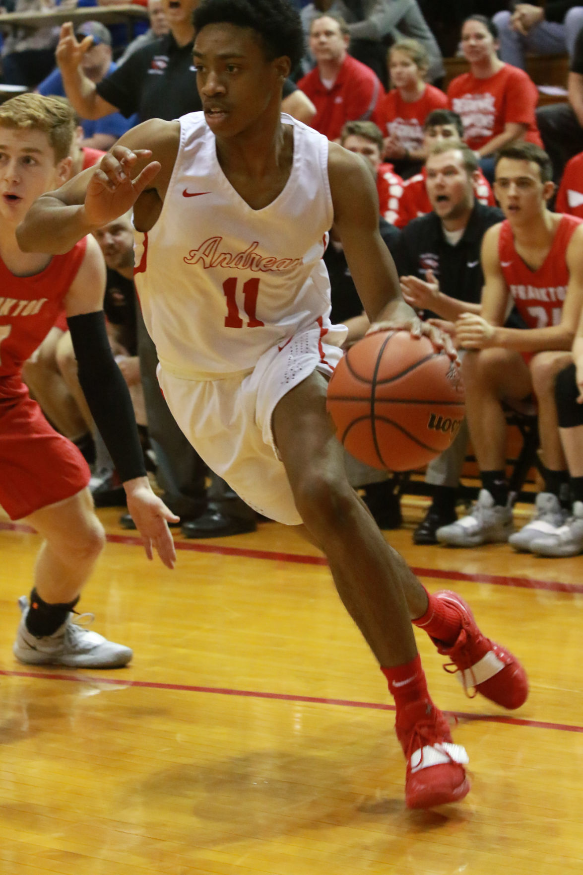 Gallery: Class 2A boys basketball semistate: Andrean vs Frankton